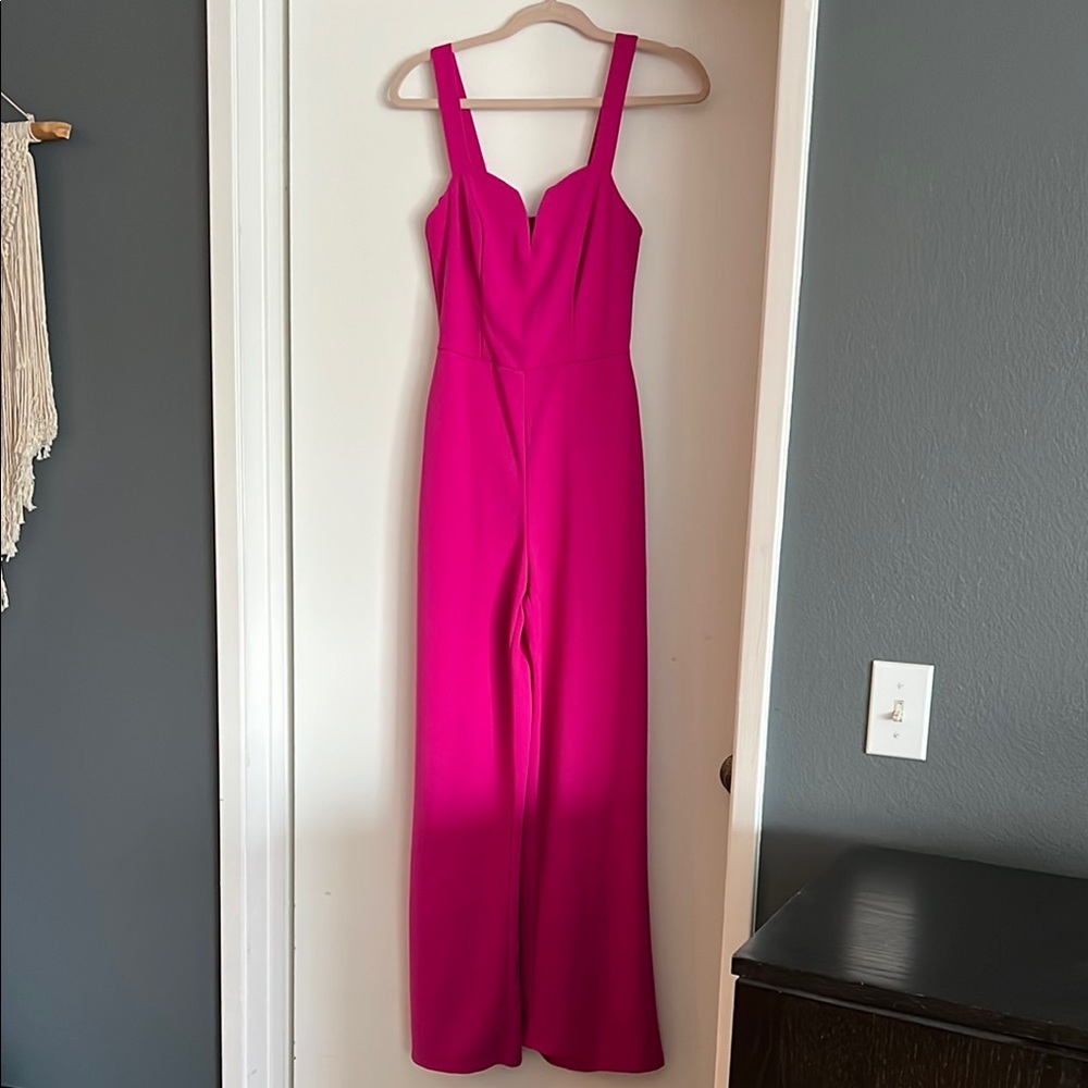 Elegant Pink Jumpsuit